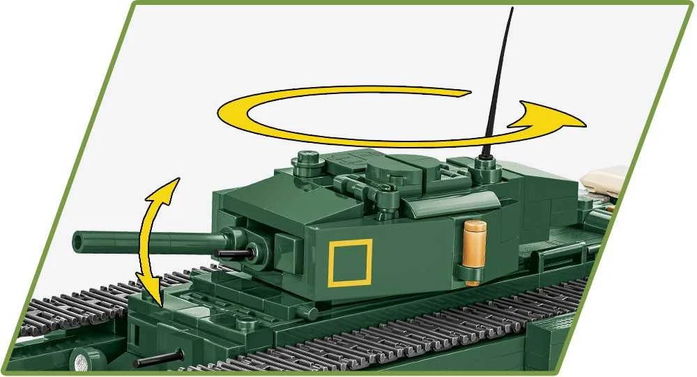 Cobi Klocki Mark IV Churchill 668 blokai