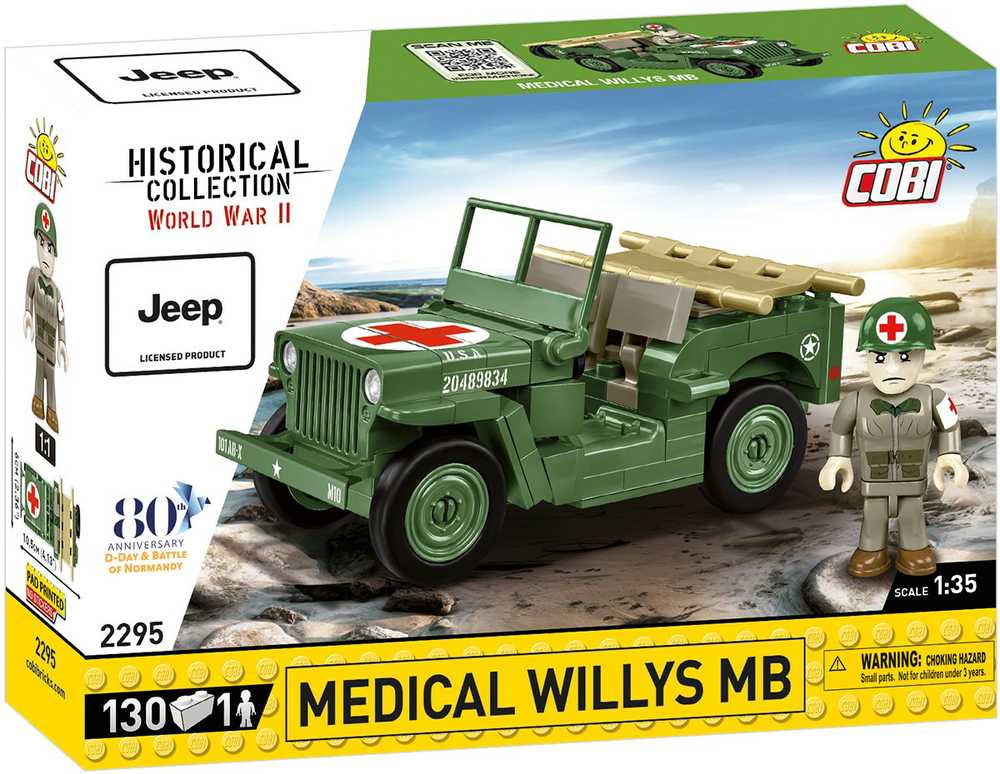 Cobi Klocki Medical Willys MB