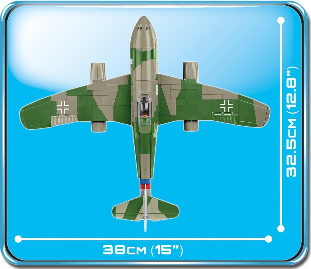 Cobi HC WWII 5721 Samolot Messerschmitt ME 262A-1A 390 kl.