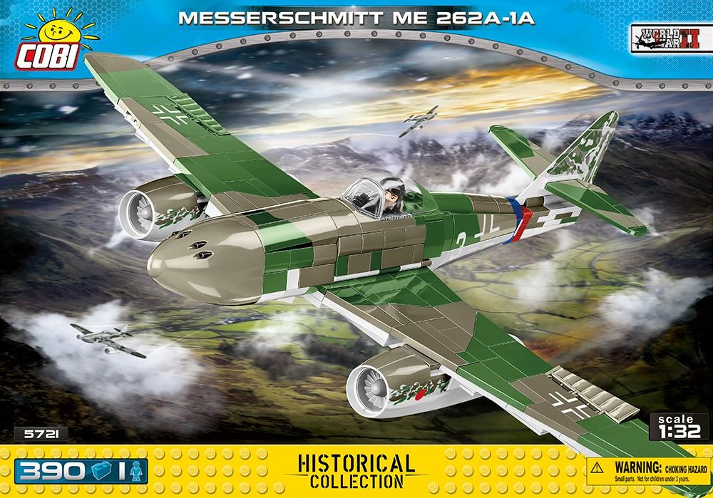 Cobi HC WWII 5721 Samolot Messerschmitt ME 262A-1A 390 kl.
