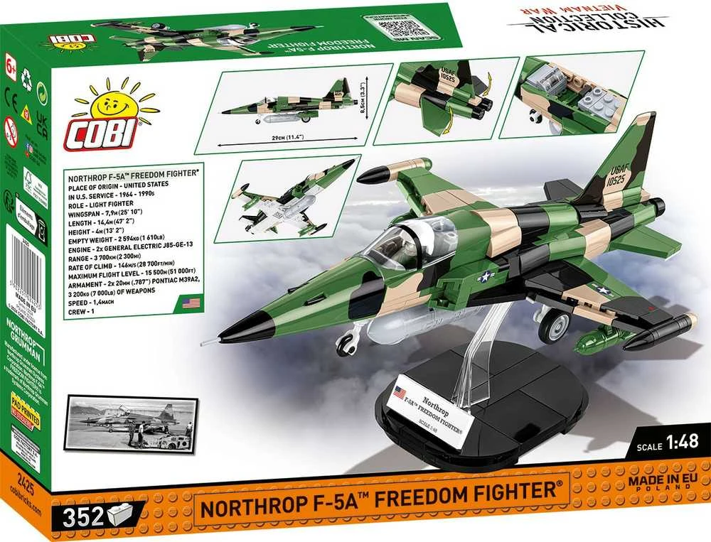 Cobi Klocki Northrop F-5A laisvės kovotojas