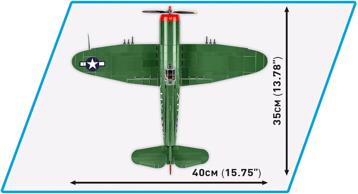 Cobi P-47 Thunderbolt trinkelės