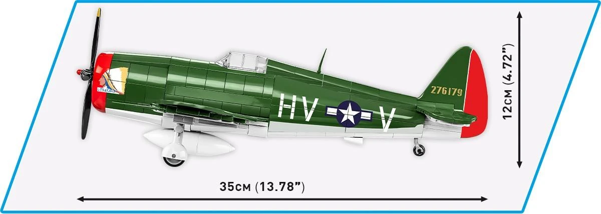 Cobi P-47 Thunderbolt trinkelės