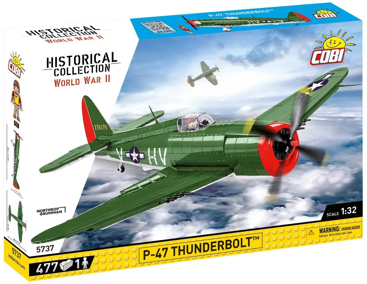 Cobi P-47 Thunderbolt trinkelės