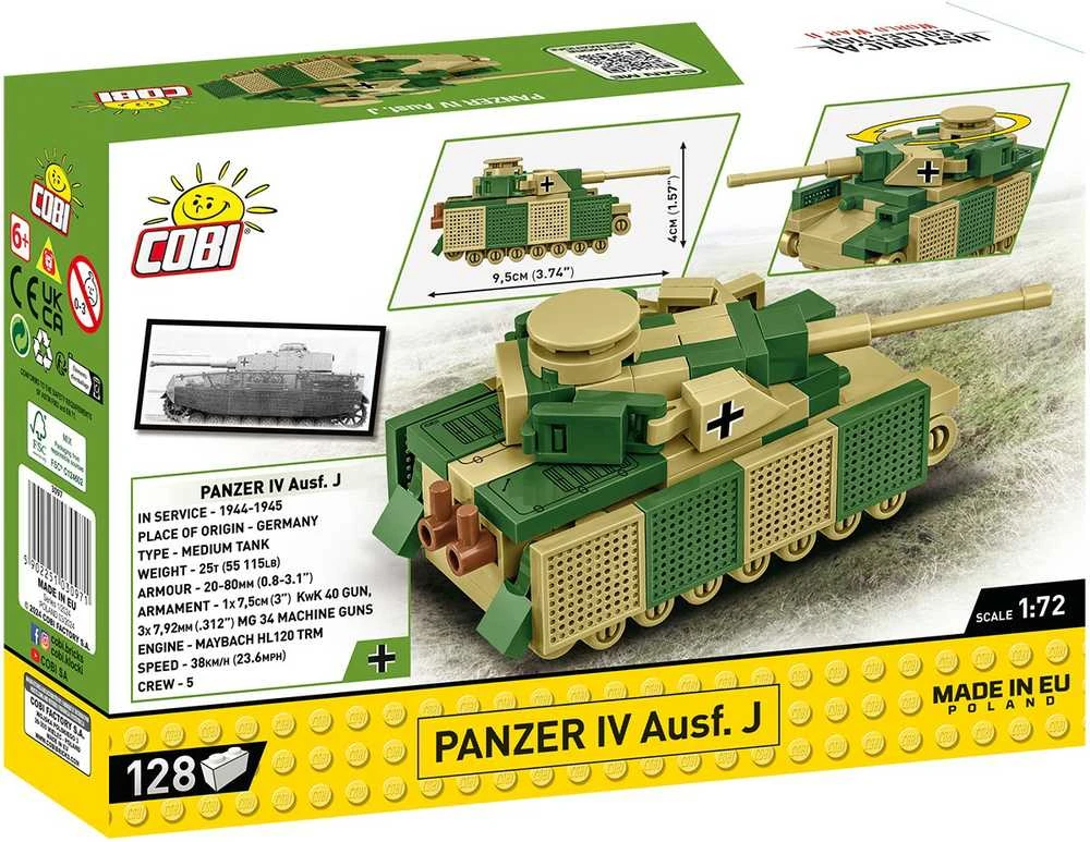Cobi Klocki Tank IV Ausf. J