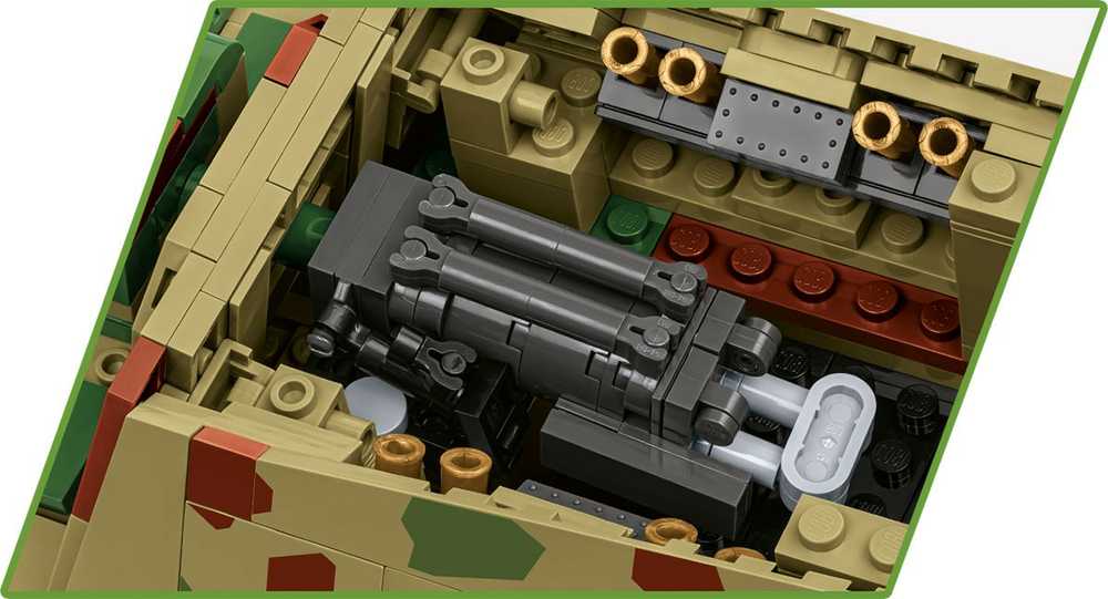 COBI 2582 BLOKAI Panzerjäger Tiger (P) Elefant Tank Cannon