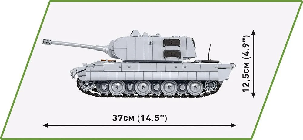 Klocki COBI - Konstruktorius Panzerkampfwagen E-100, 1/28, 2572