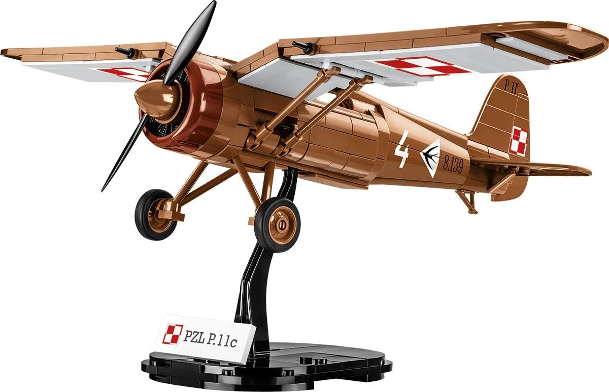 Konstruktorius naikintuvas PZL P.11c Cobi