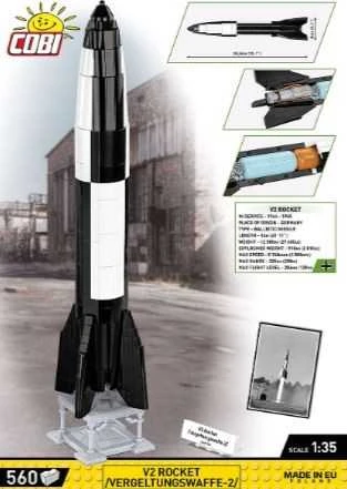 Cobi Klocki Rakieta V2 560 dalys