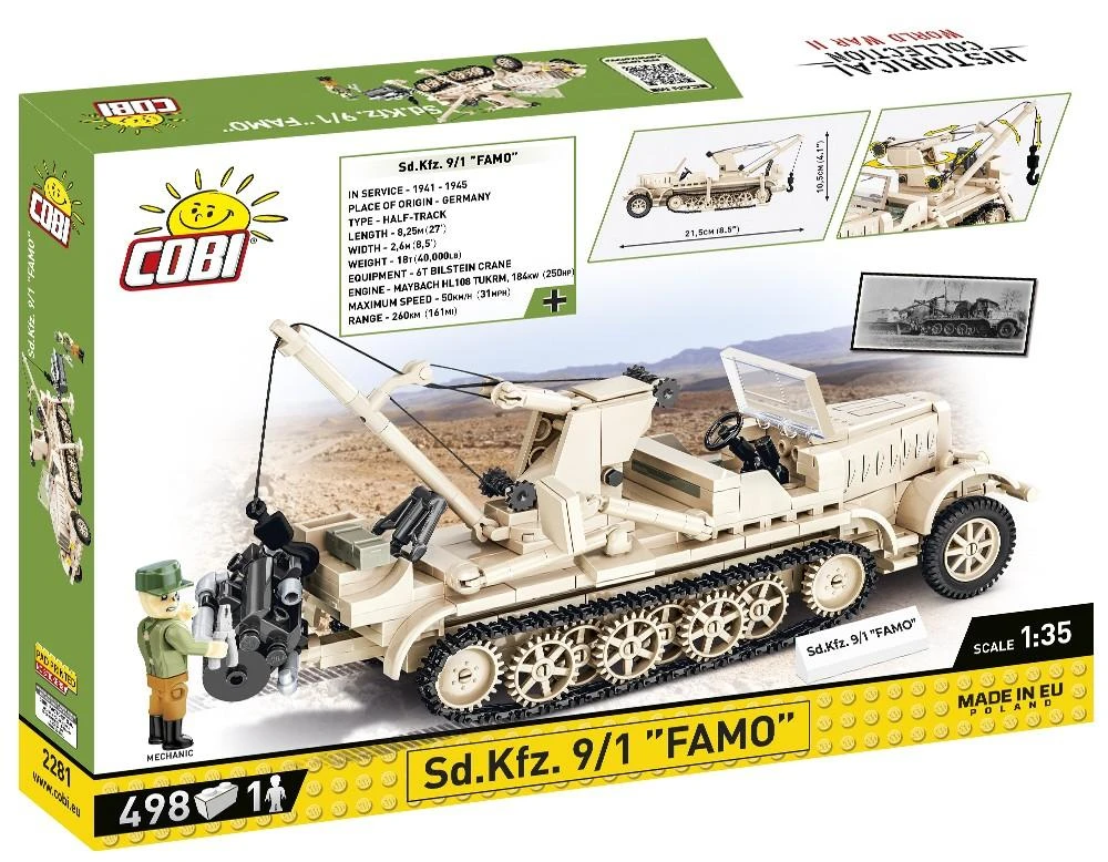 Cobi Plytos Sd.Kfz. 9/1 šlovė