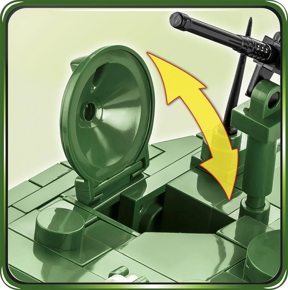 Antrojo pasaulinio karo „Sherman M4A3E2 Jumbo Cobi“ konstruktorius, 720 d.