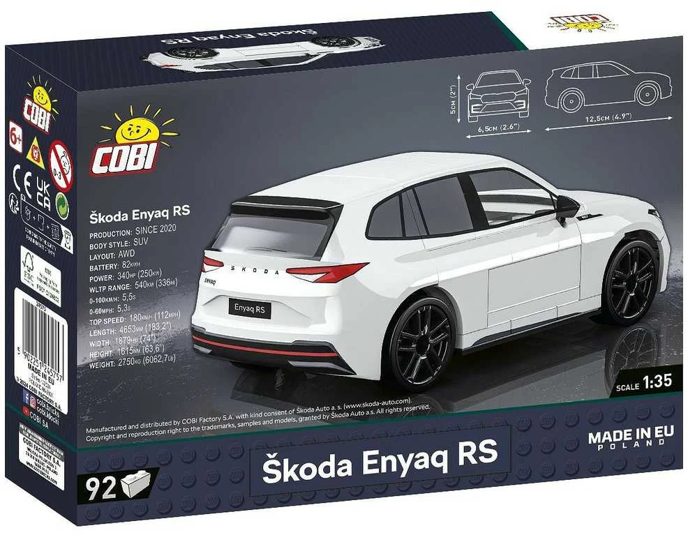 „Cobi“ blokai „Skoda Enyaq RS 92“ blokeliai