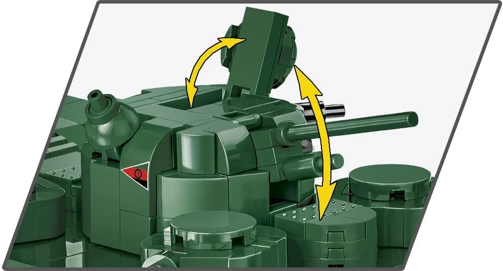 COBI 2990 Vickers A1E1 nepriklausomas bakas BLOCKI