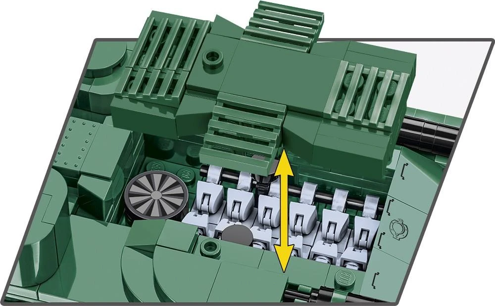 COBI 2990 Vickers A1E1 nepriklausomas bakas BLOCKI