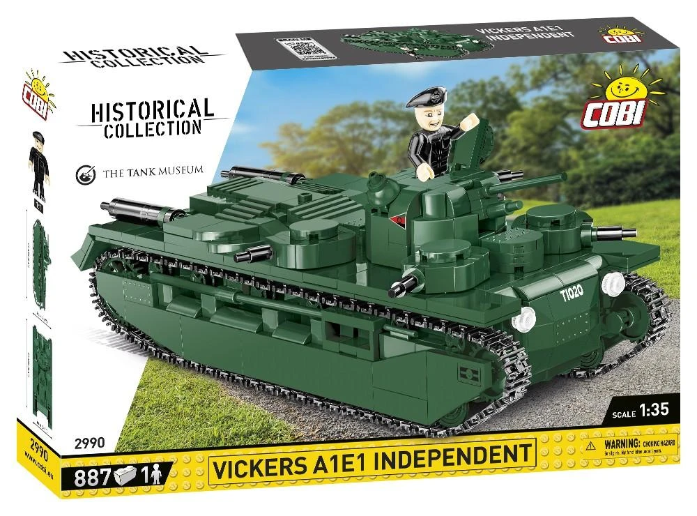 COBI 2990 Vickers A1E1 nepriklausomas bakas BLOCKI