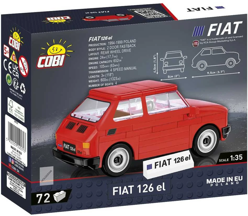 Cobi Youngtimer Collection Fiat 126p (24531)