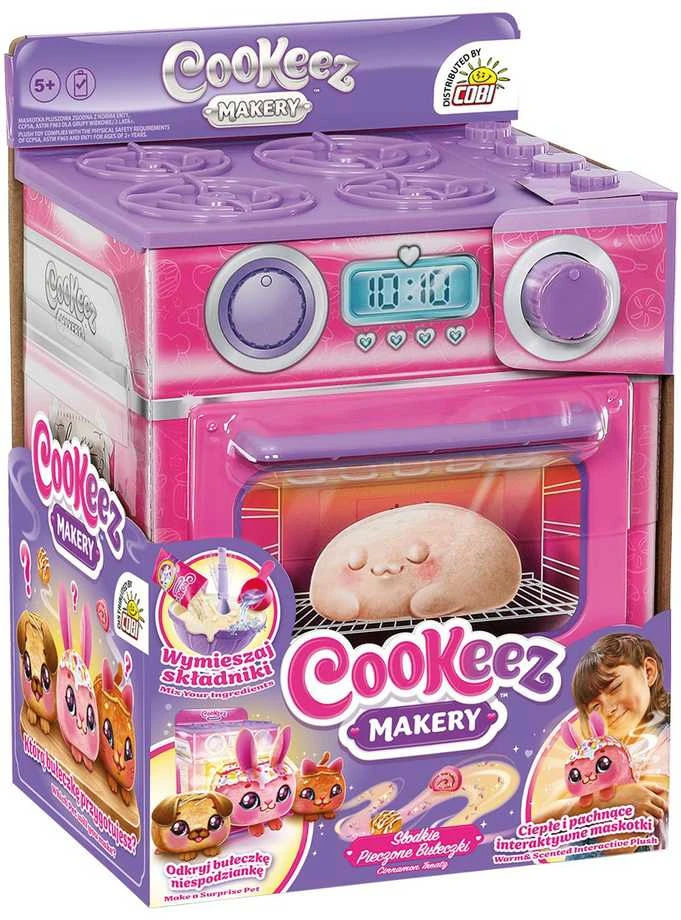 Cookeez Makery Interaktyvus žaidimų rinkinys - Orkaitė, Rožinės spalvos
