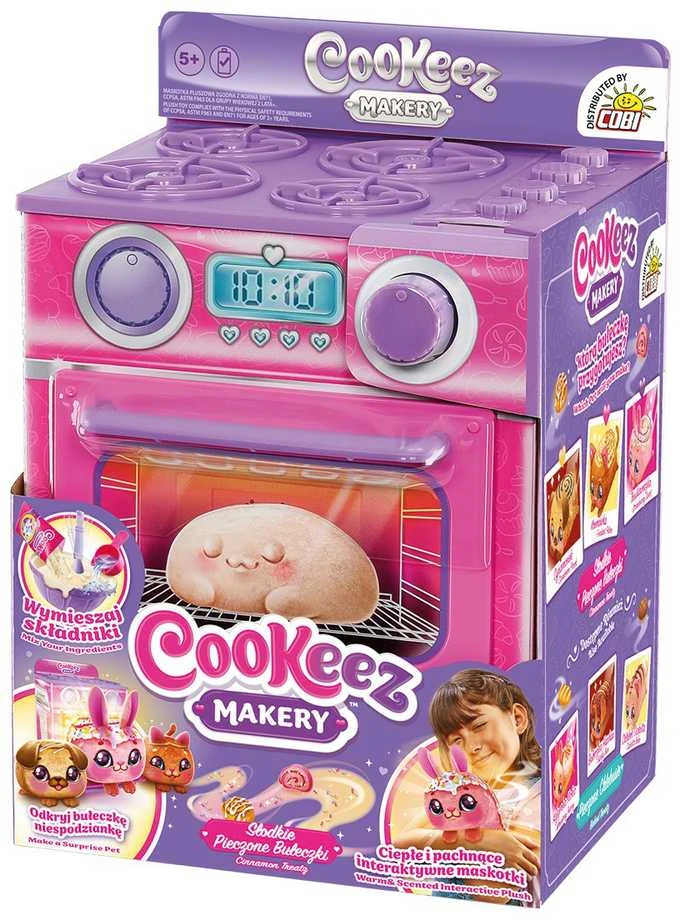Cookeez Makery Interaktyvus žaidimų rinkinys - Orkaitė, Rožinės spalvos