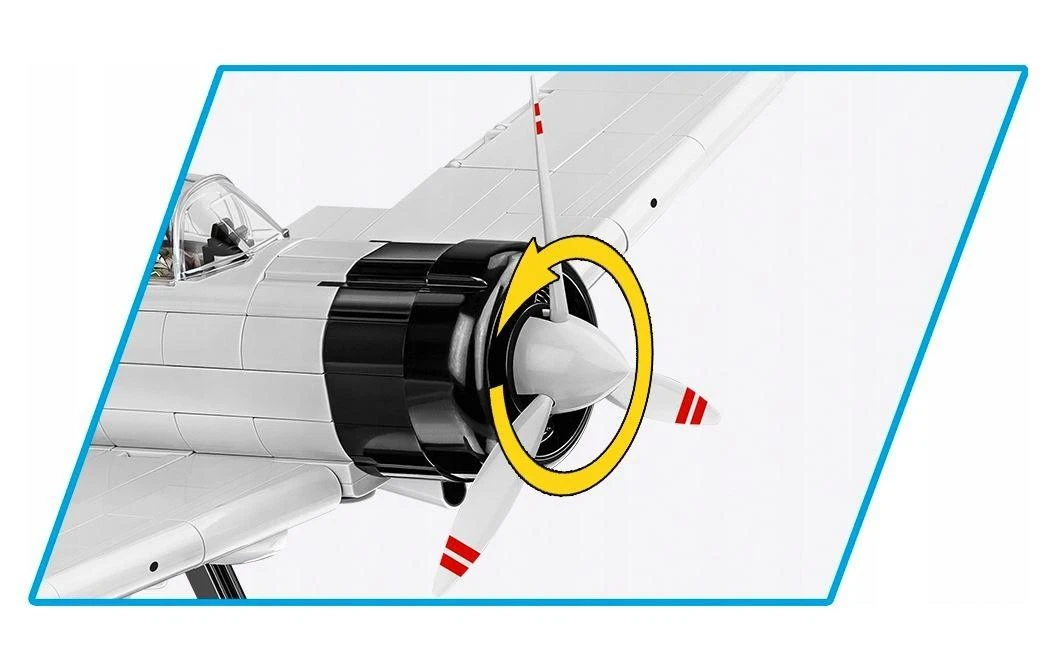 Cobi Klocki „Mitsubishi A6M2“ nulinio jutiklio pagalvėlės