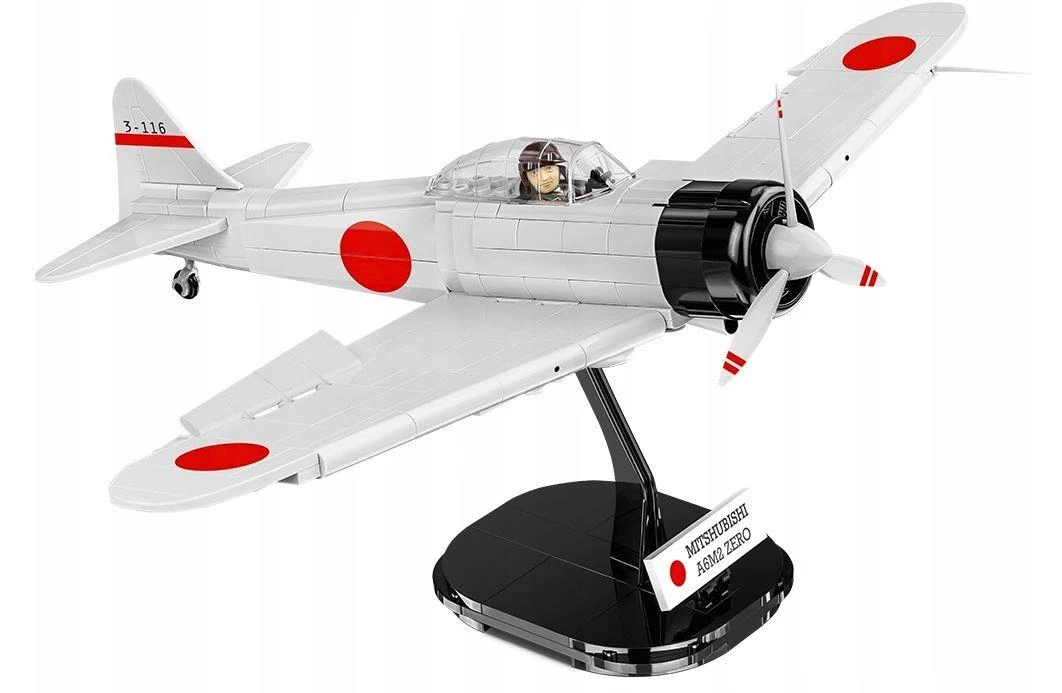 Cobi Klocki „Mitsubishi A6M2“ nulinio jutiklio pagalvėlės