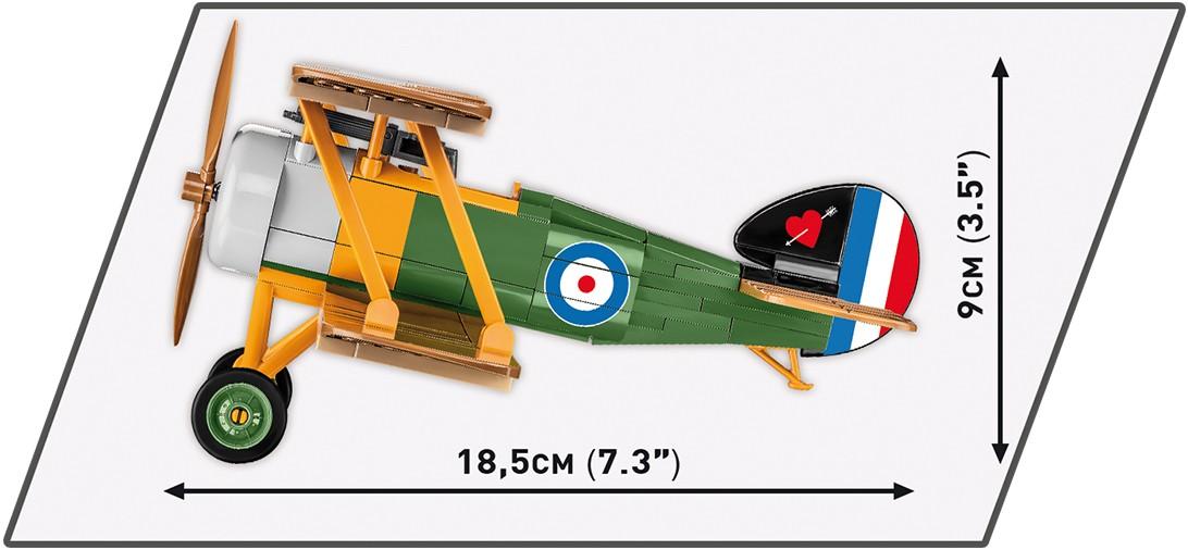 Surenkamas modelis Sopwith F.1 Camel Cobi, 2987, 176 d.