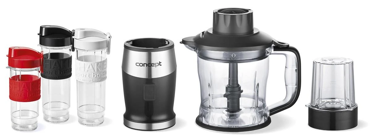 Concept sm3391 1.2 L Tabletop plakiklis 700 W Nerūdijantis plienas, Baltas