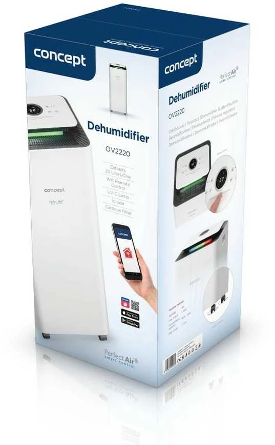 Concept Solution Concept Perfect Air Smart OV2220 UV oro sausintuvas ir oro valytuvas