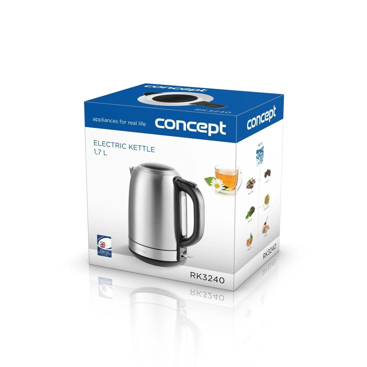 Concept Koncepcija Virdulys RK3240 1,7L inox