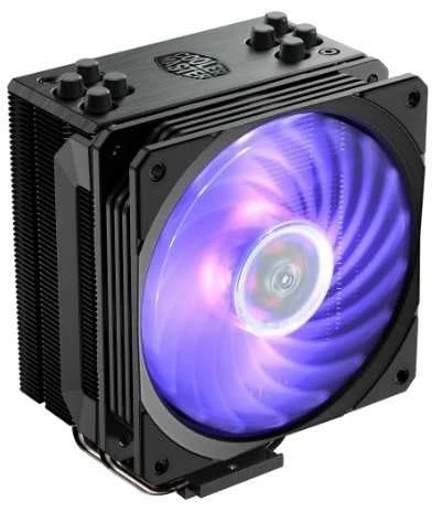 Cooler Master Hyper 212 Pro su violetiniu LED ventiliatoriumi