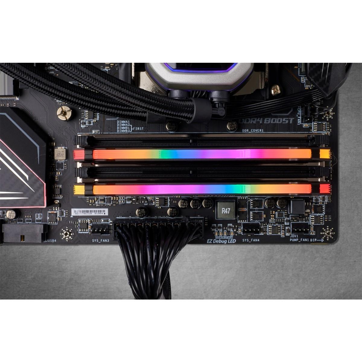 RAM CORSAIR 16GB DDR4 3600MHz 2x8GB Dimm be buferio 18-22-22-42
