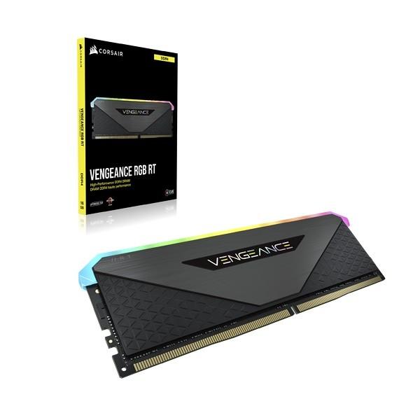 RAM Corsair Vengeance RGB RT Juodas 32GB Kit (2x16GB) DDR4-3600 