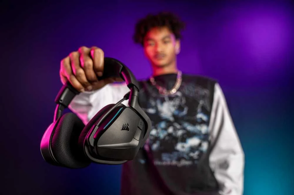 CORSAIR VOID WIRELESS v2 Ausinės Žaidimams Carbon