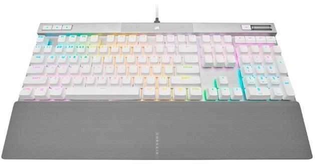 CORSAIR K70 RGB CORE Mechaninė klaviatūra žaidimams RGB LED pašvietimas CORSAIR Linear Raudona Juodas