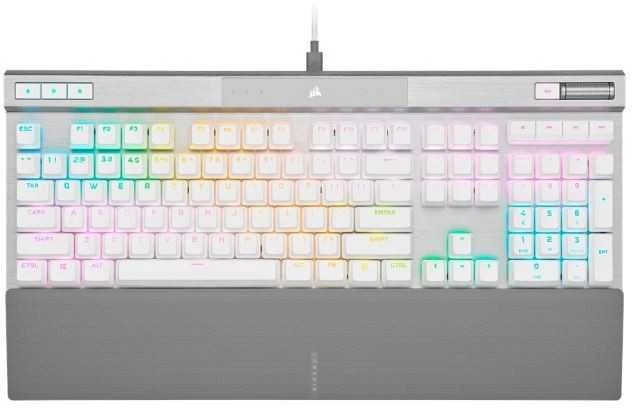 CORSAIR K70 RGB CORE Mechaninė klaviatūra žaidimams RGB LED pašvietimas CORSAIR Linear Raudona Juodas
