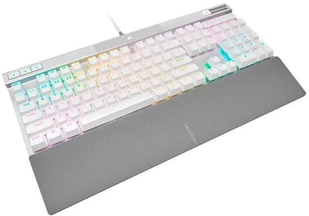 CORSAIR K70 RGB CORE Mechaninė klaviatūra žaidimams RGB LED pašvietimas CORSAIR Linear Raudona Juodas