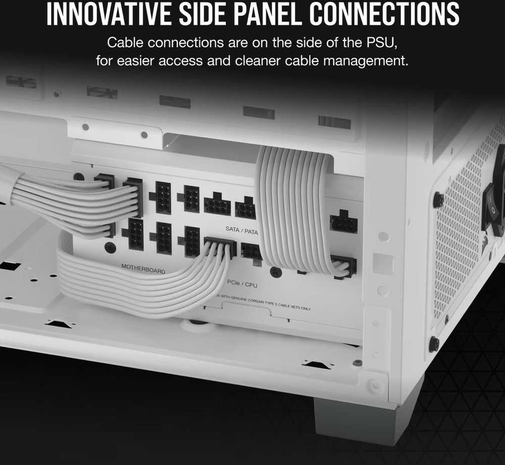 Corsair RM1200X SHIFT CP-9020276-EU Baltas