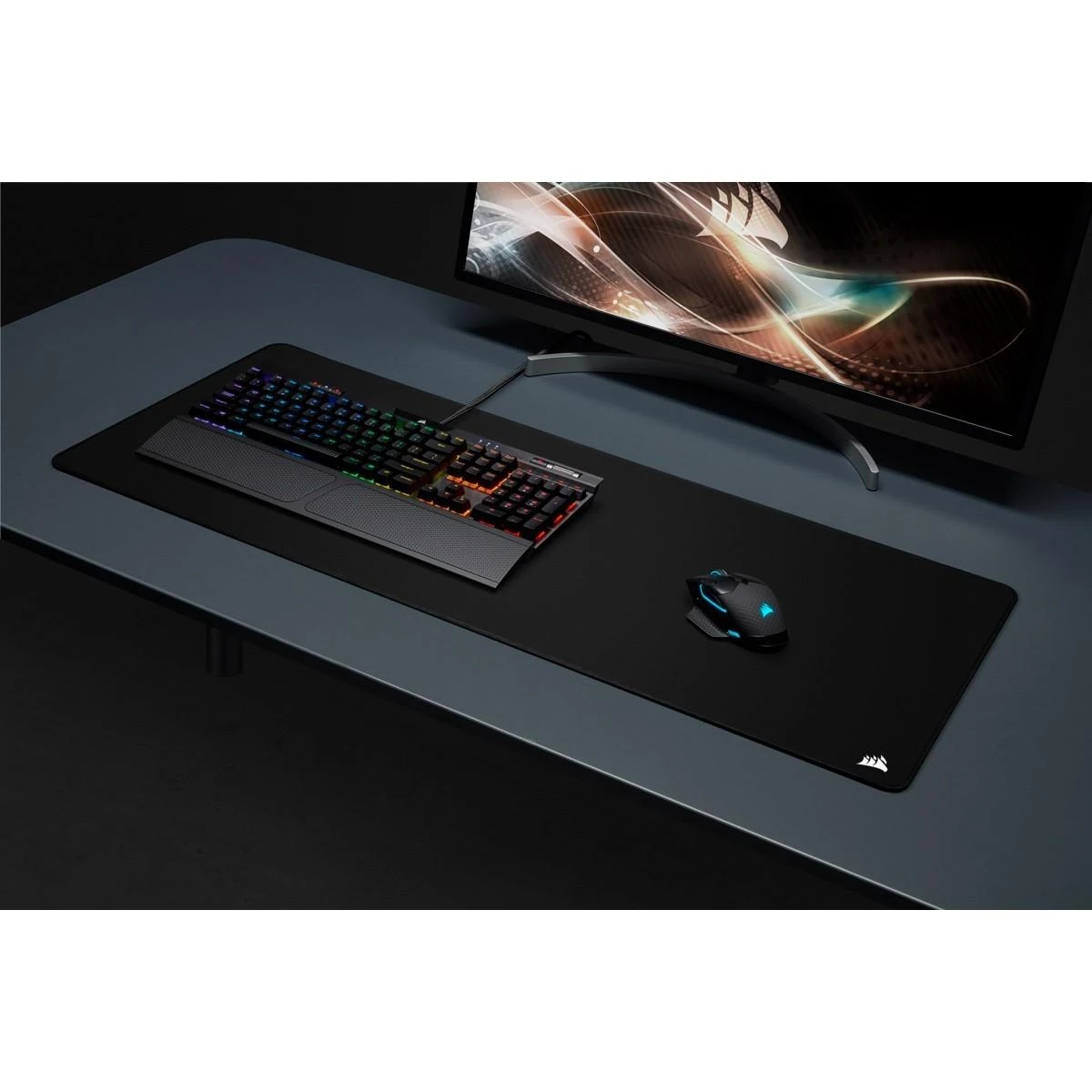 Pelės kilimėlis žaidimams Corsair MM350 PRO Premium Spill-Proof Cloth Gaming Mouse Pad – Extended XL, Juodas