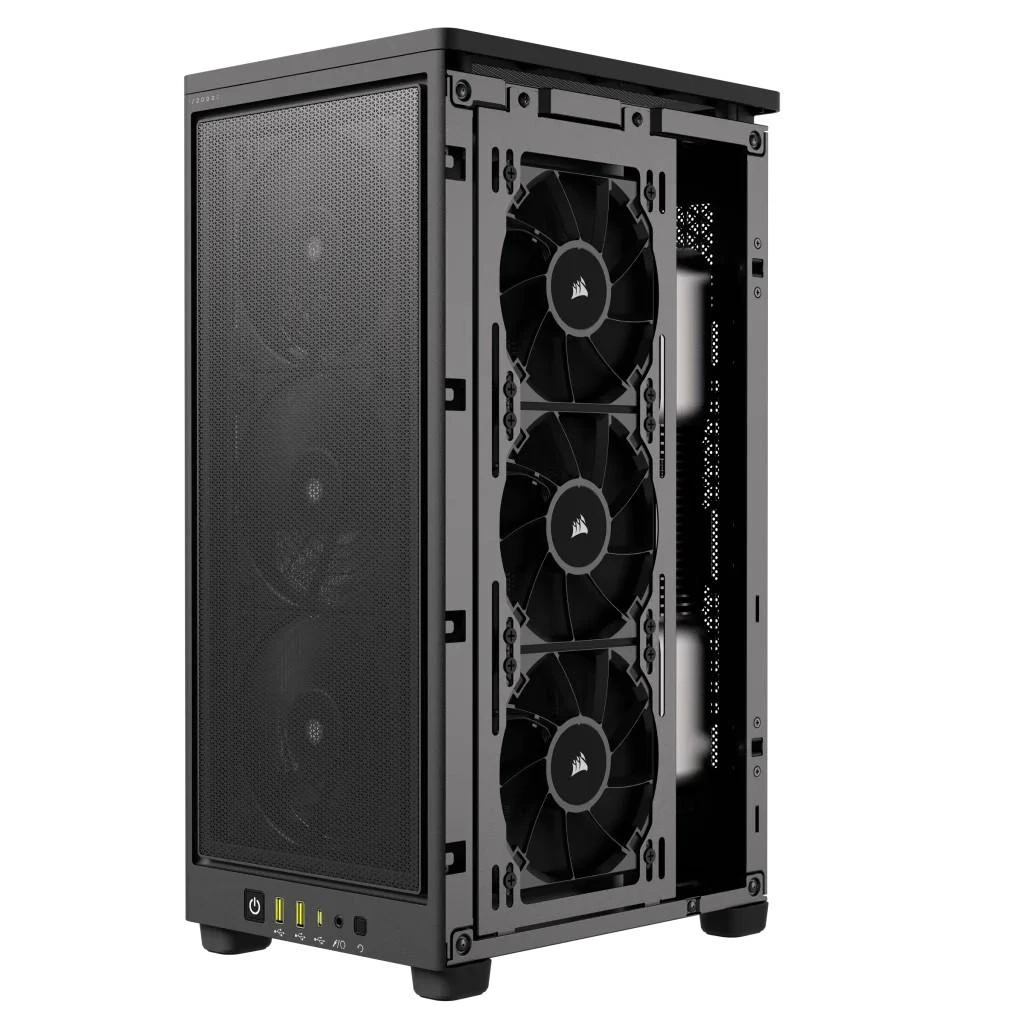 Corsair | AIRFLOW PC Case | 2000D | Mini-ITX | Juodas