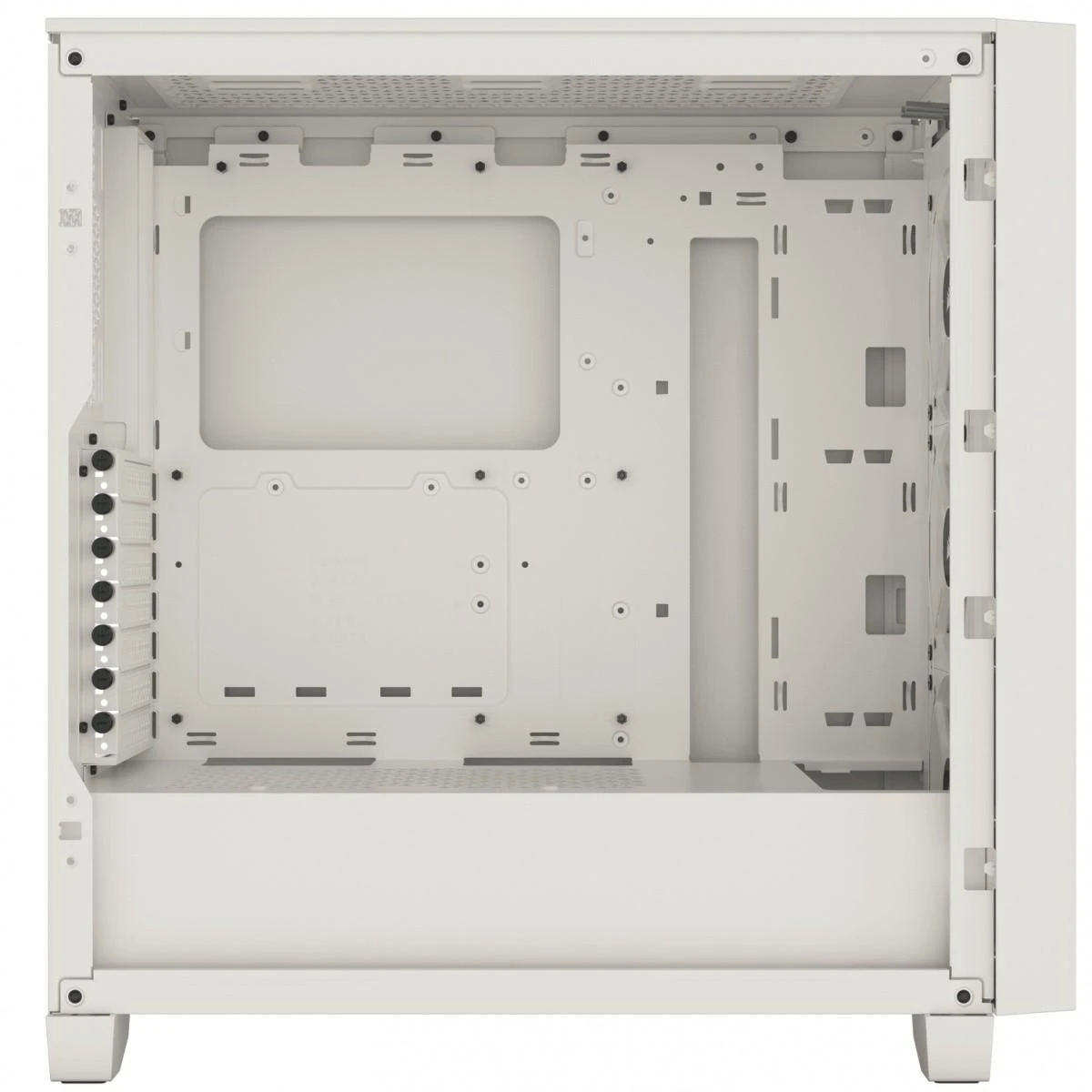 Corsair | RGB Tempered Glass PC Case | 3000D | Side window | Mid-Tower | Baltas