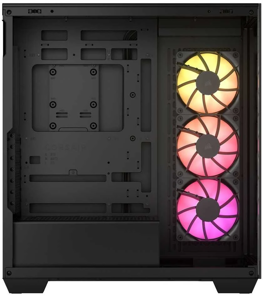 Kompiuterio korpusas Corsair 3500X Mid-Tower, Juodas (CC-9011276-WW)