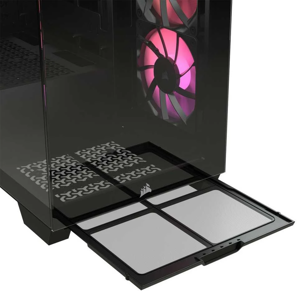 Kompiuterio korpusas Corsair 3500X Mid-Tower, Juodas (CC-9011276-WW)