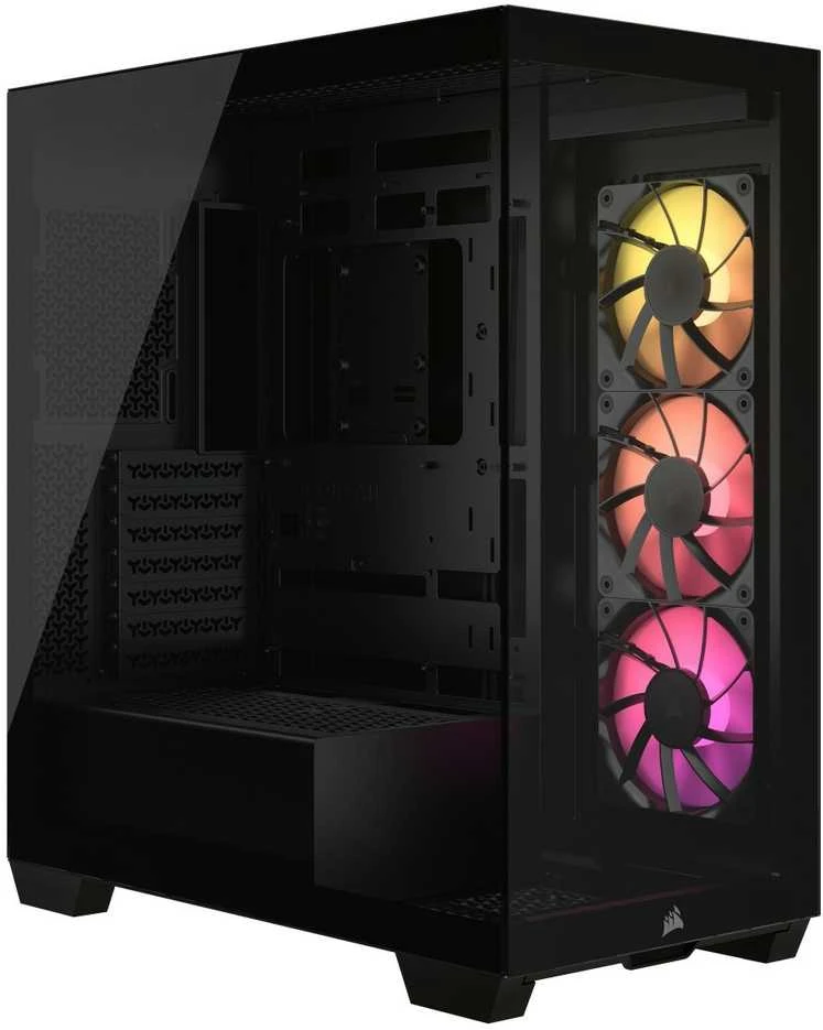 Kompiuterio korpusas Corsair 3500X Mid-Tower, Juodas (CC-9011276-WW)