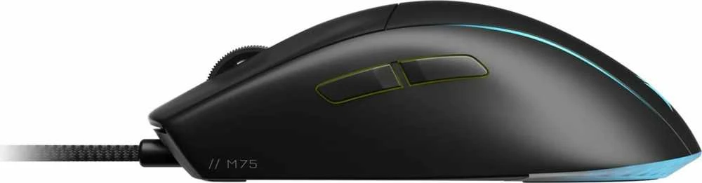 CORSAIR M75 Pelė žaidimams Optinė Juodas