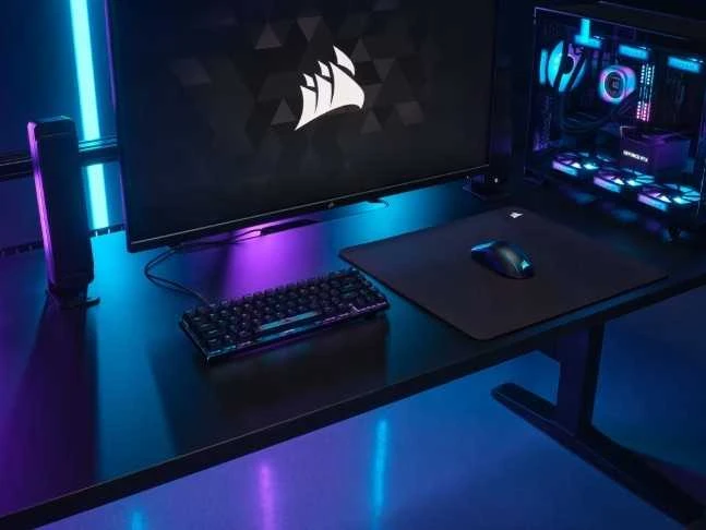 Corsair MM500 v2 Hybrid Fabric Pelės kilimėlis žaidimams, large – juodos spalvos