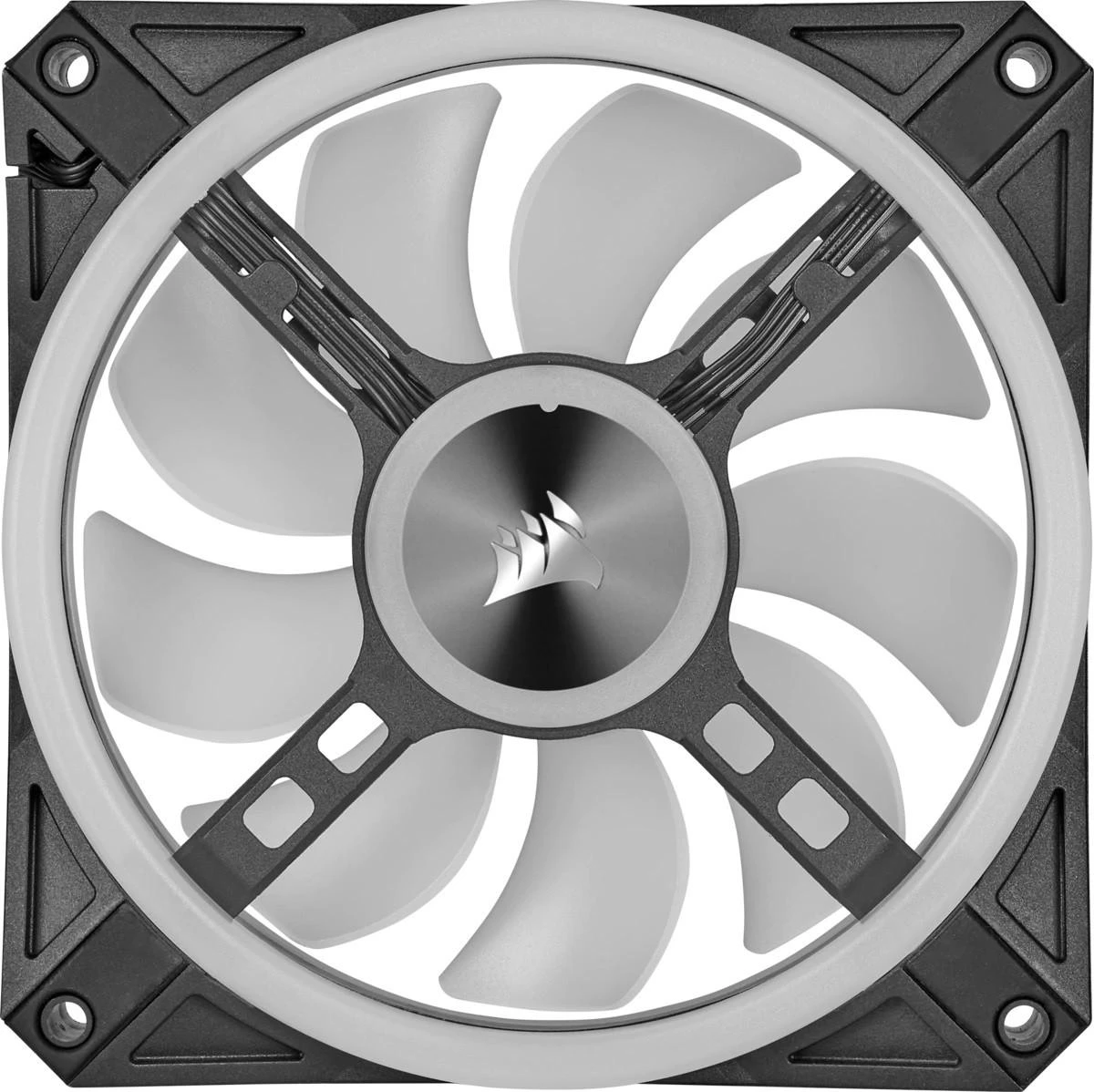 Auš. Corsair iCUE QL140 RGB CO-9050100-W
