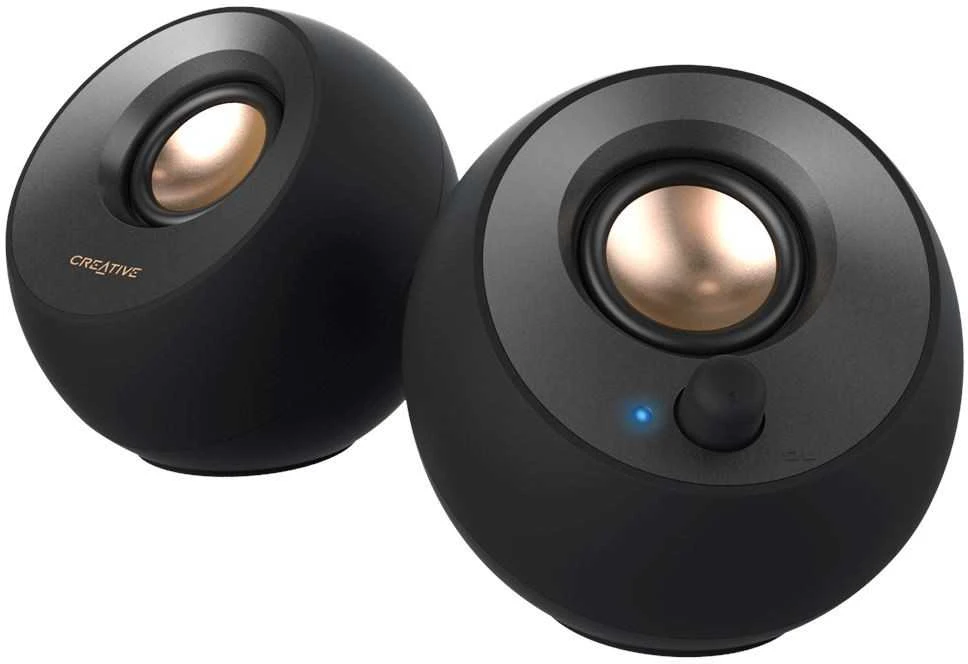 Kompiuterio kolonėlės Speaker Set computer Creative Pebble 2.0 51MF1680AA000 (2.0, juodos spalvos)