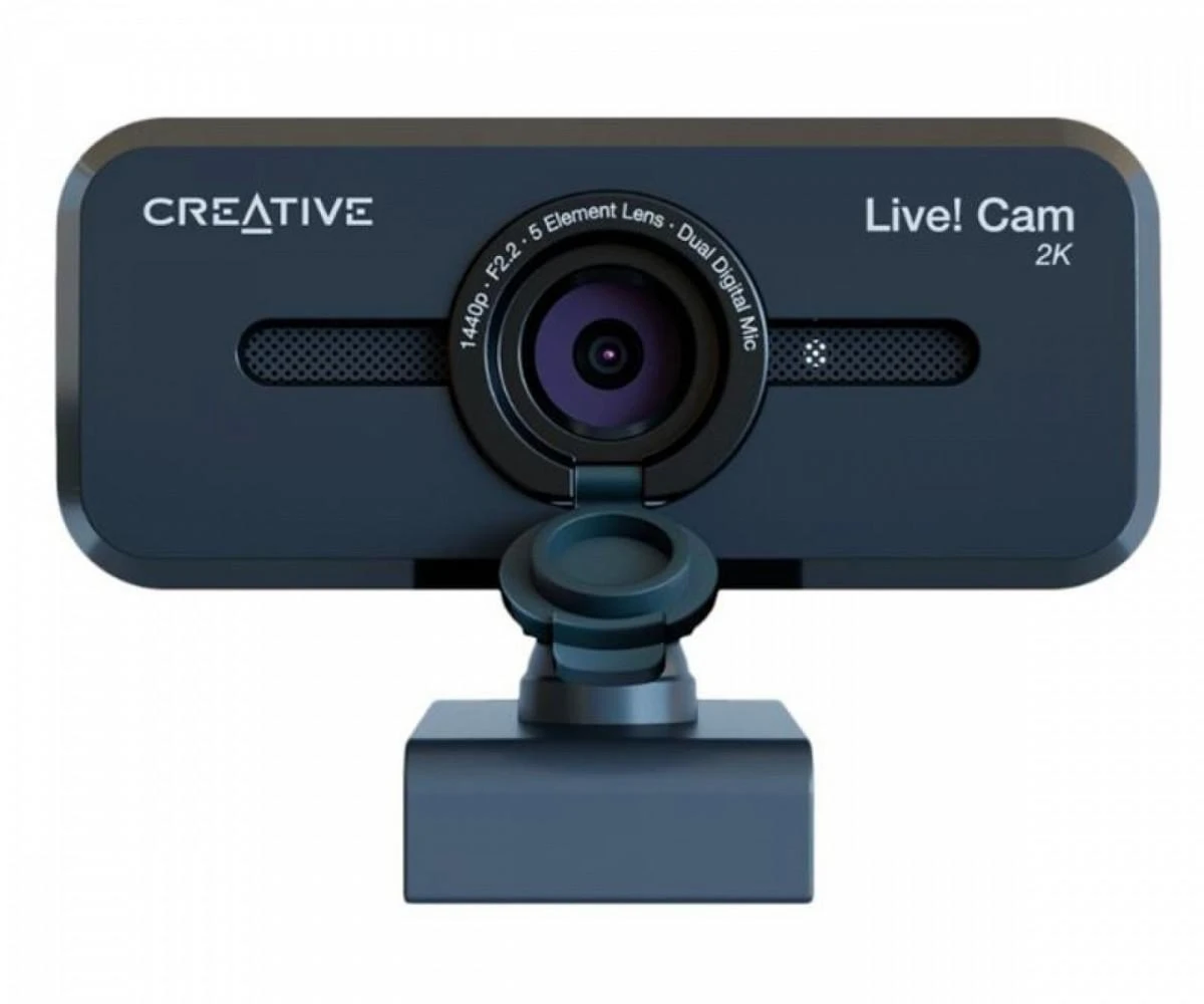 Creative internetinė kamera Sync V32K QHD juodos spalvos