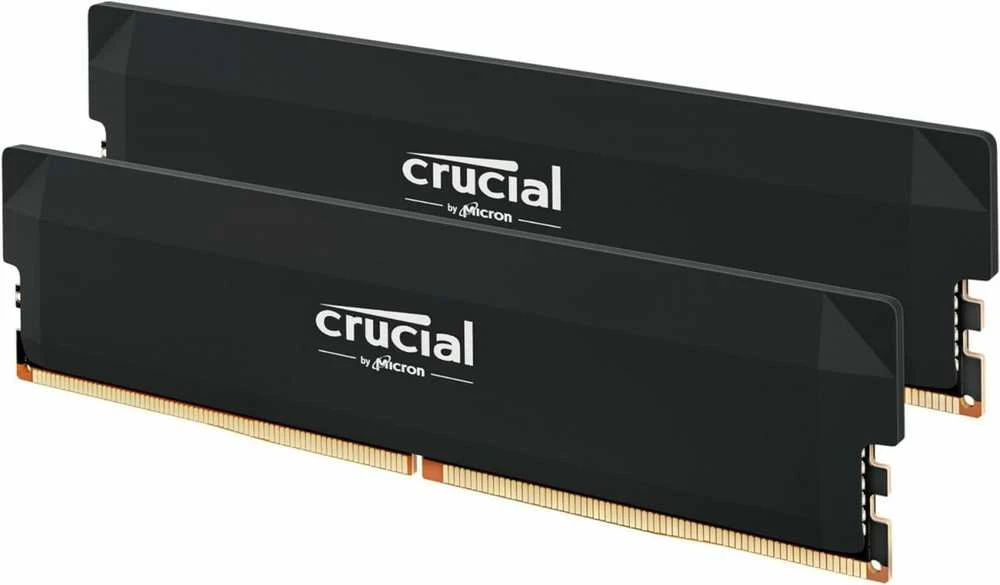 RAM „Crucial Pro“ įsijungimas 32 GB [2x16 GB 6400 MHz DDR5 CL38 UDIMM]