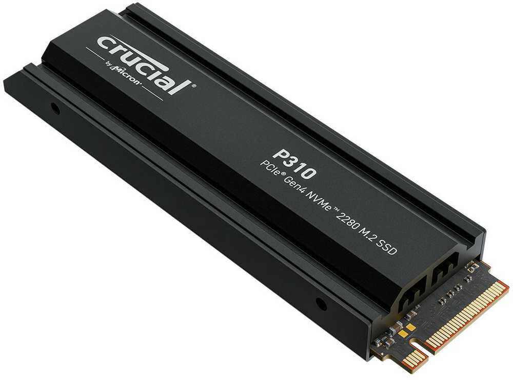 „Crucial P310 M.2 PCIe 4.0 NVMe 4TB“ aušintuvas
