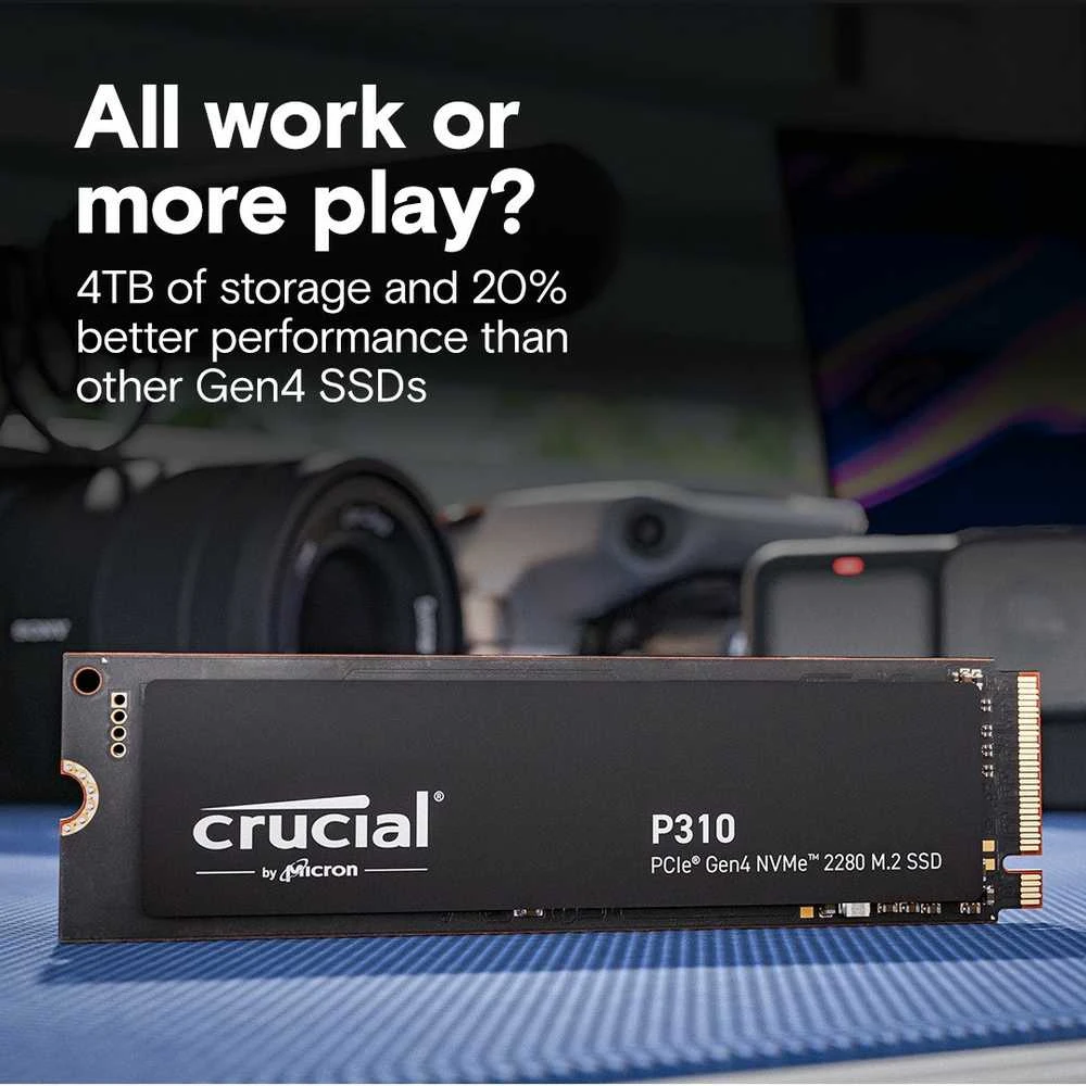 Crucial P310 M.2 PCI-e 4.0 NVMe 4TB